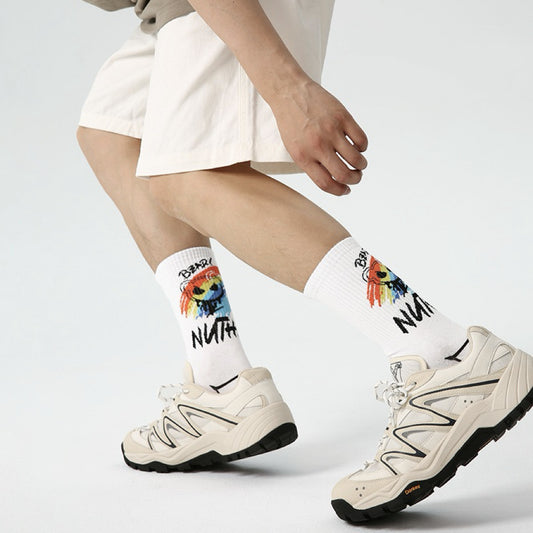 3-Pack Street Graffiti Socks
