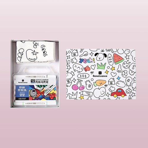 Kids 4-Pack Creative DIY Graffiti Gift Set