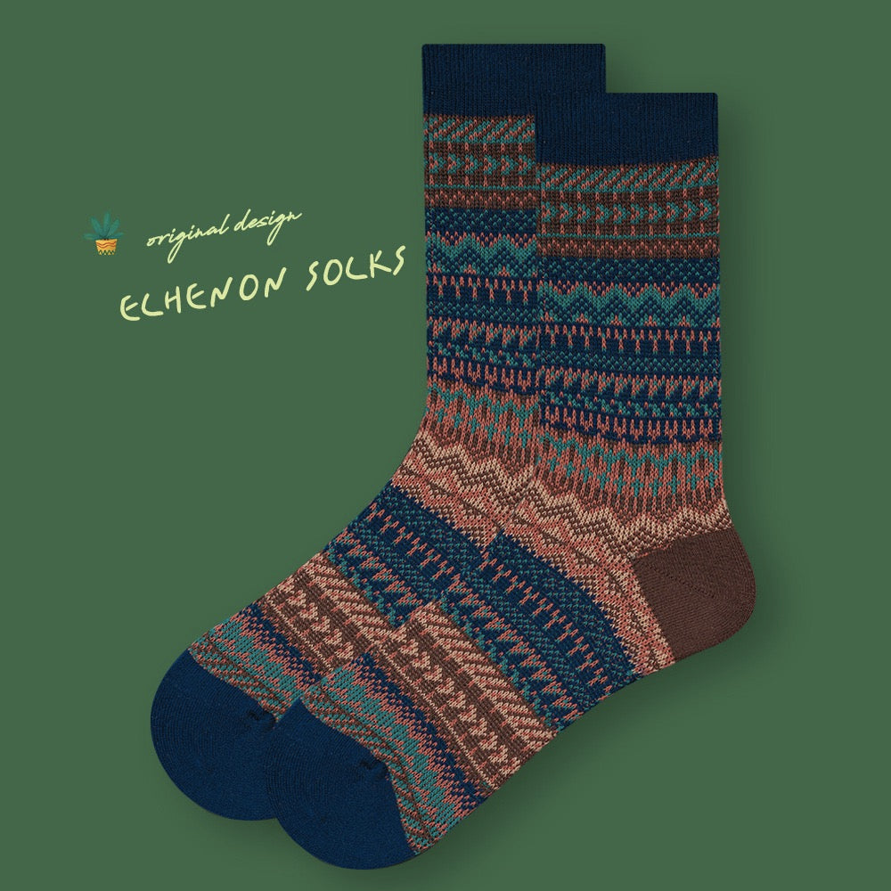 2-Pack Color-blocking stripes Socks