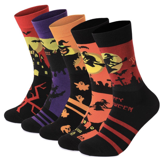 5-Pack Halloween Socks