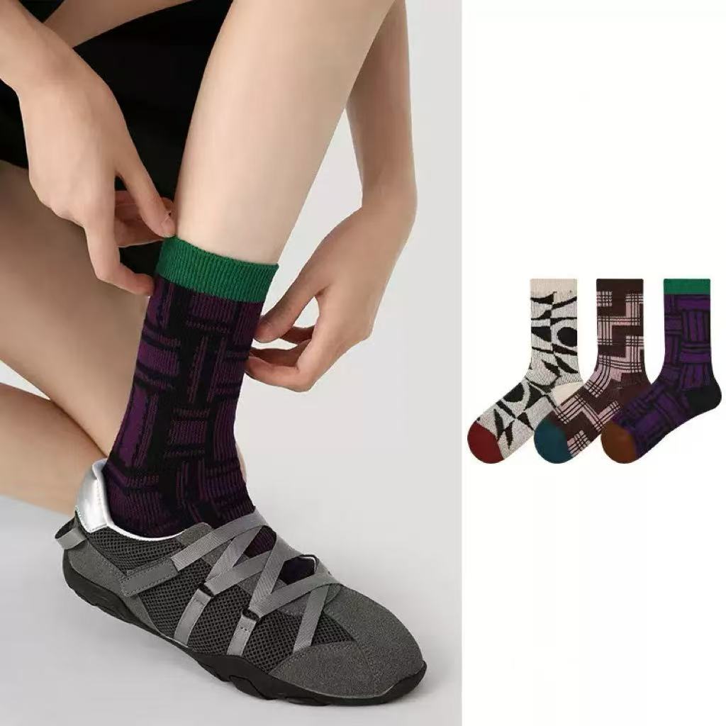 3-Pack Women's Vintage Mid-Calf Socks