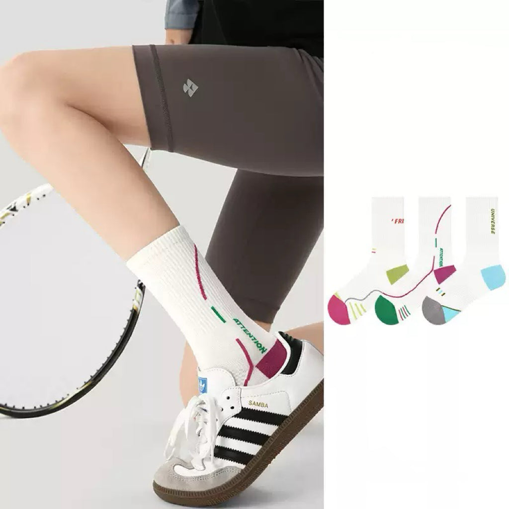 3-Pack Women's Sports Socks