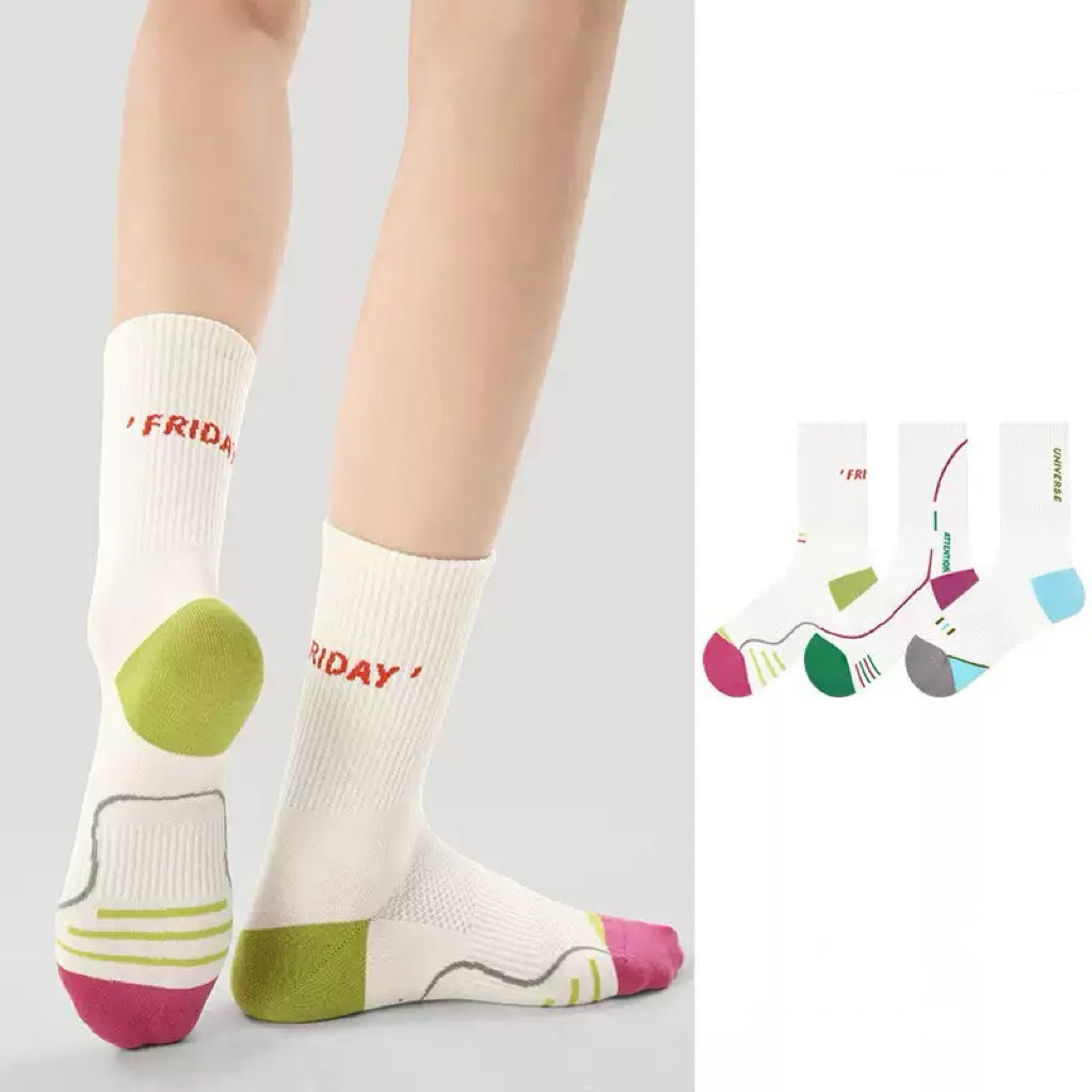 3-Pack Women's Sports Socks