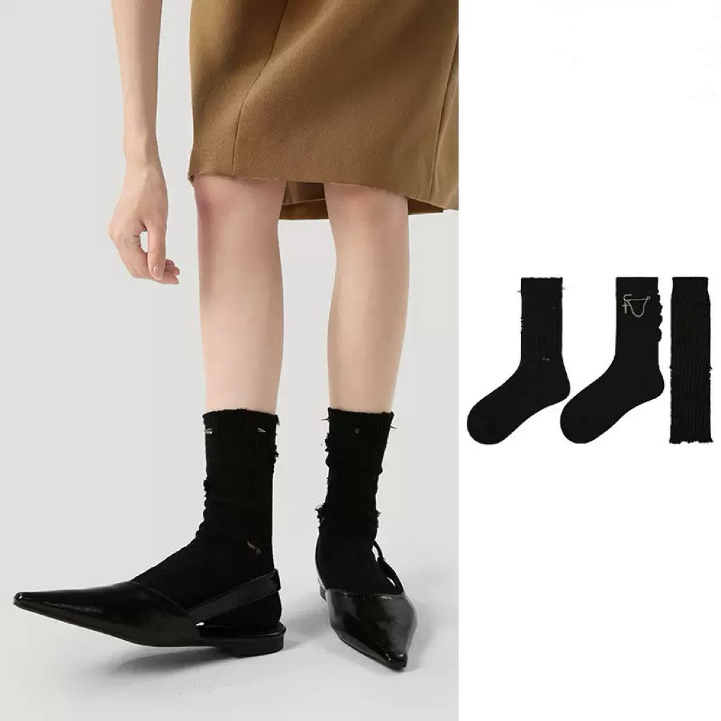 3-Pack Women's Punk Socks