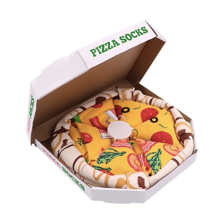 4-Pack Everyday pizza Socks