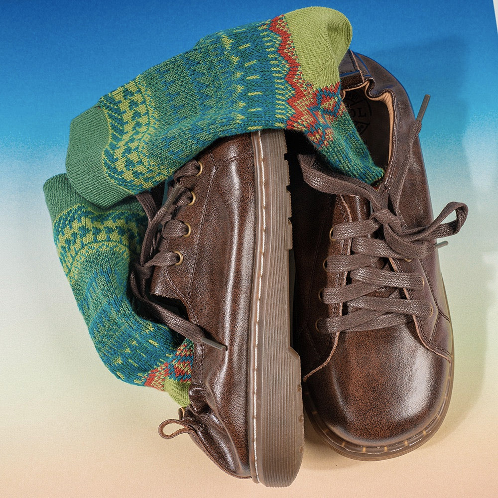 2-Pack Color-blocking stripes Socks