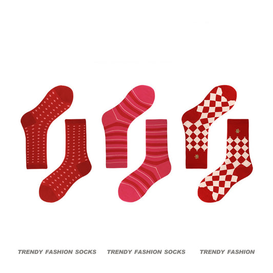 3-Pack New Year's festive Socks