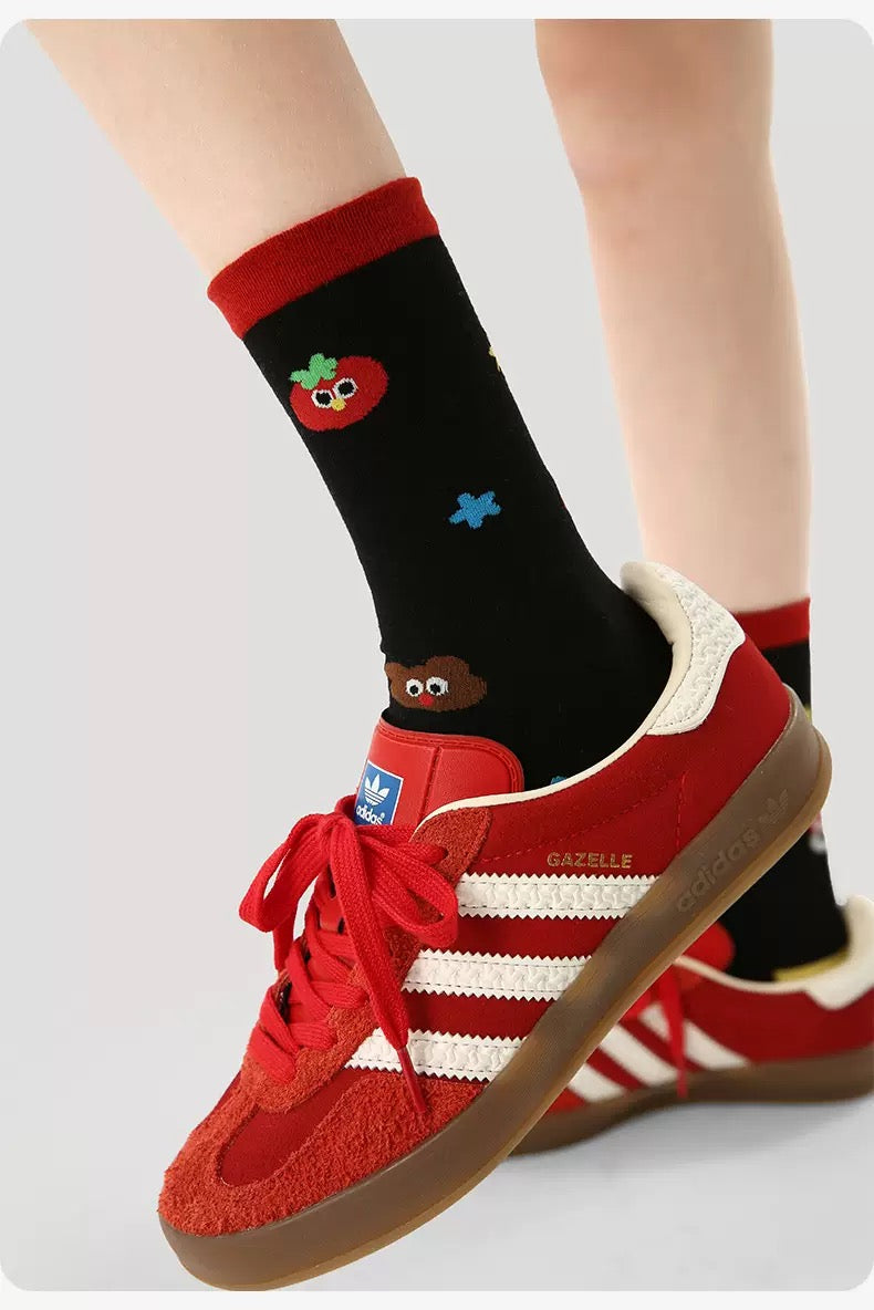 3-Pack Sweet Cat Socks