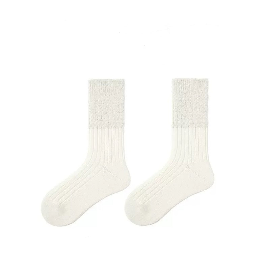 2-Pack Soft Mink-like velvet Socks