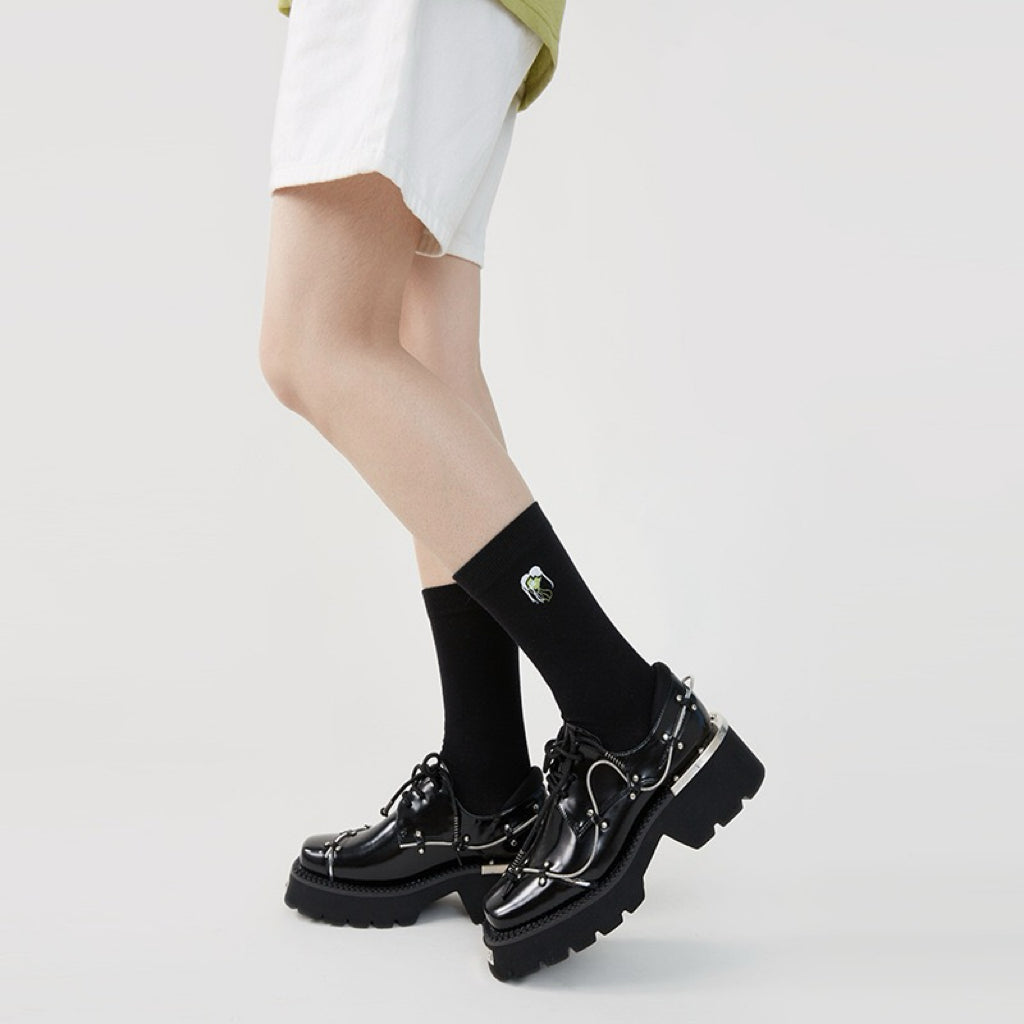 3 Park Ballet Style Bow Socks