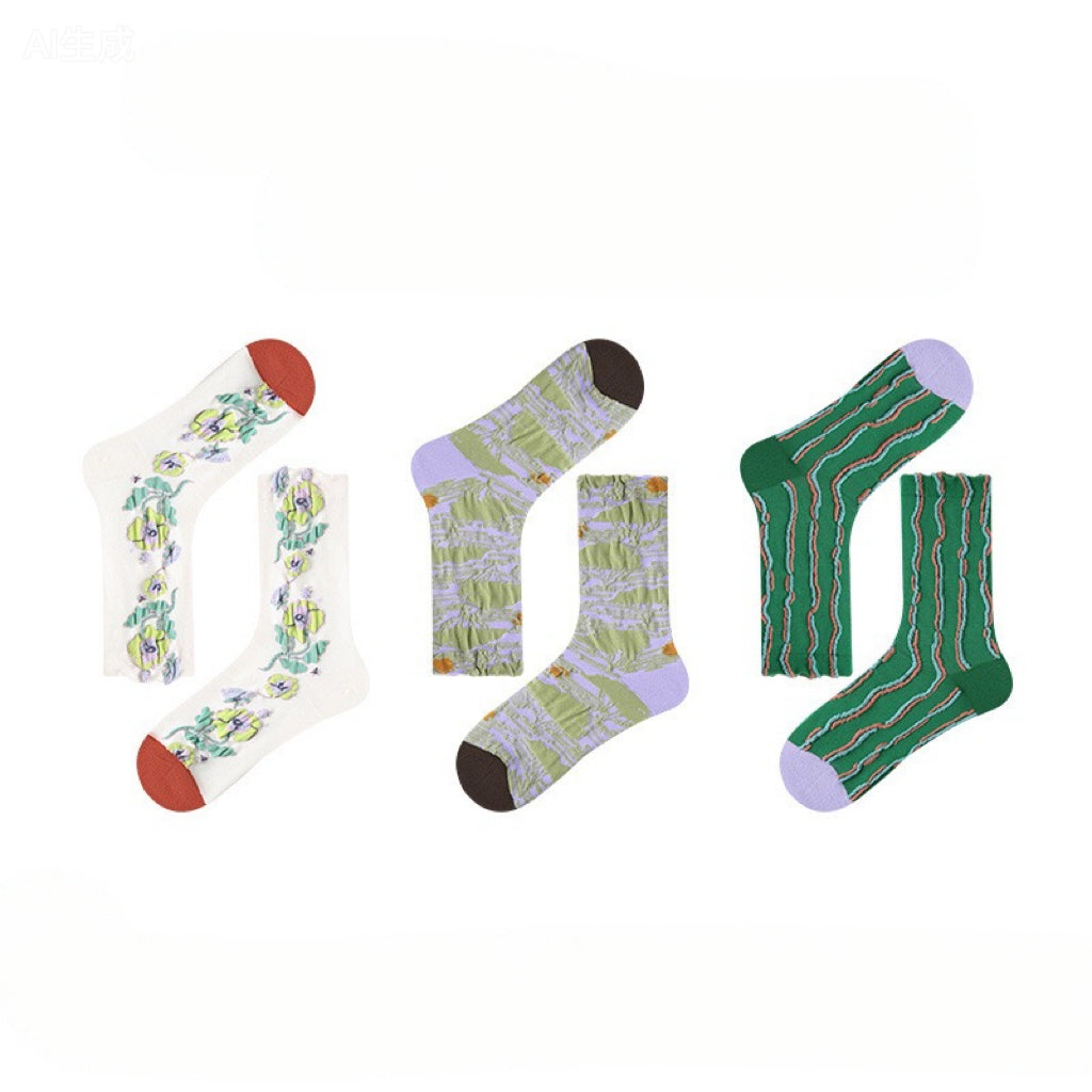 3-Pack Renaissance Socks