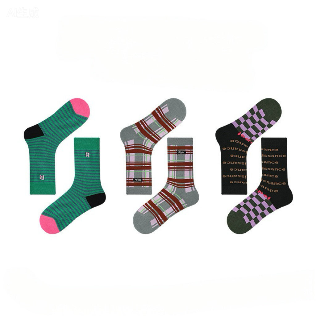 3-Pack Renaissance Socks