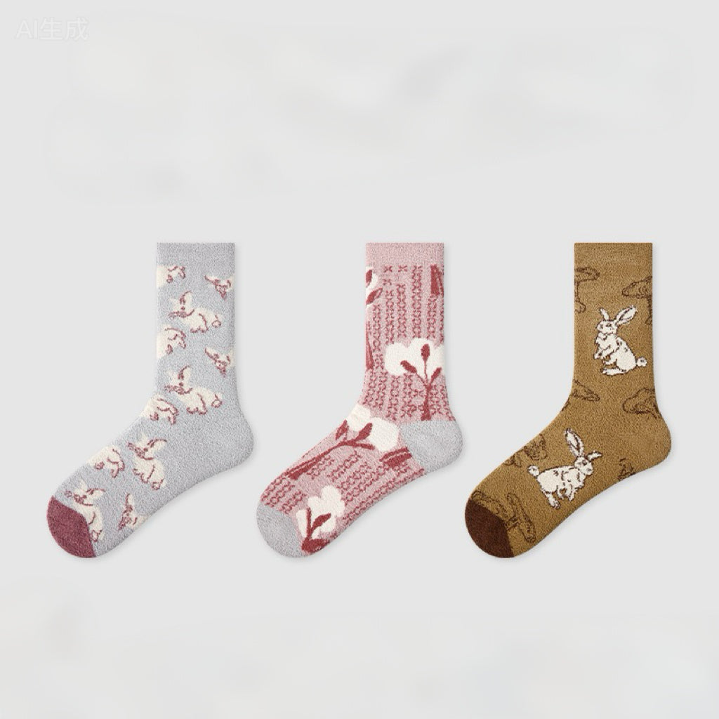 3-Pack Christmas Holiday Socks