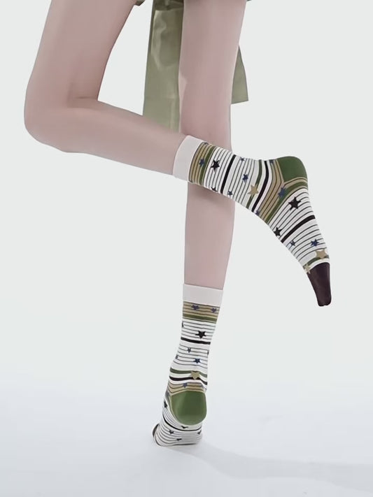 3-Pack Cartoon Puppy Socks